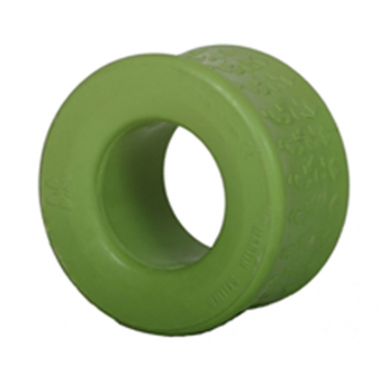 RUBBnDENTAL Zahnpflege Reifen 10,5cm grün Naturkautschuk