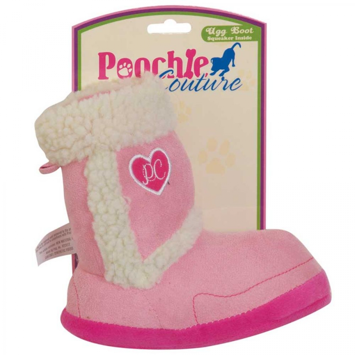Hundespielzeug Stiefel, Poochie Couture, pink