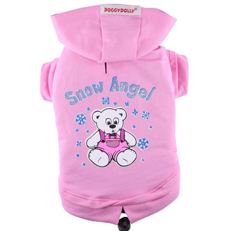 Hundesweater Snow Angel rosa