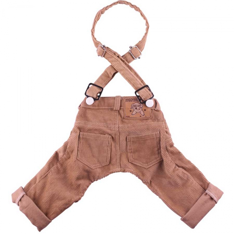 Hunde-Cordhose beige