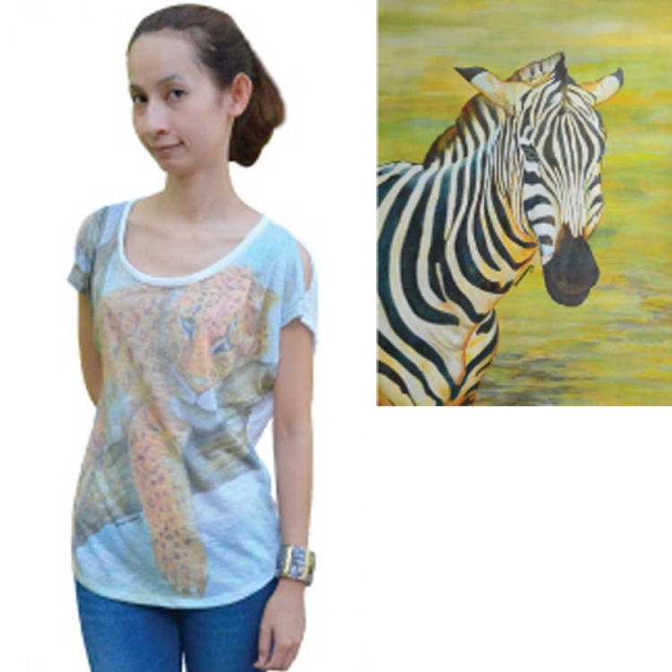 Slavic T-shirt drill shoulder - Zebra