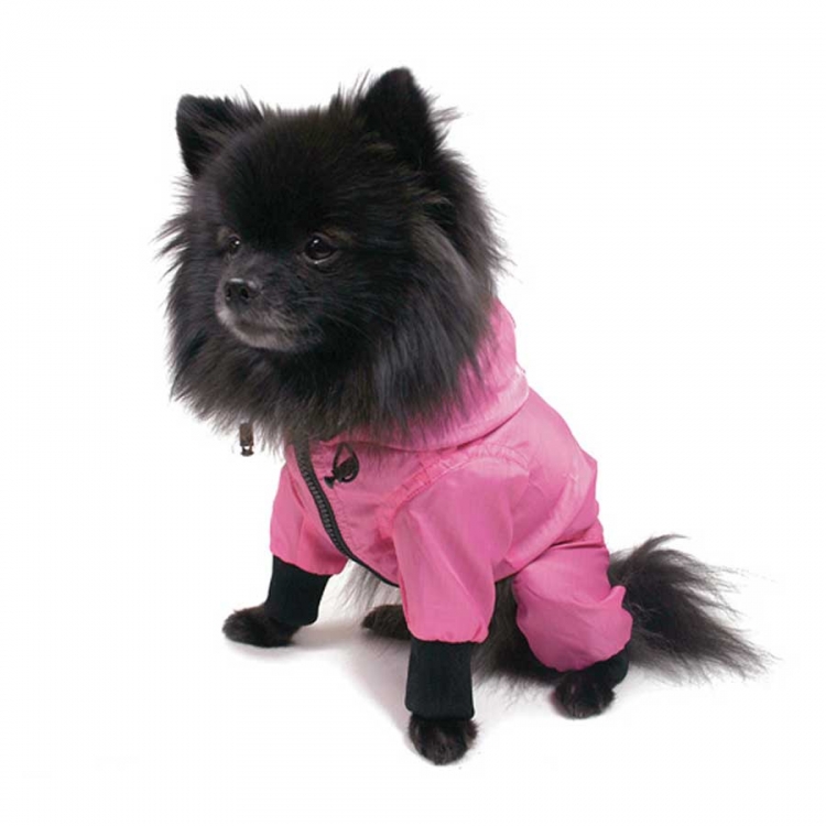 Hunderegenanzug rosa XL