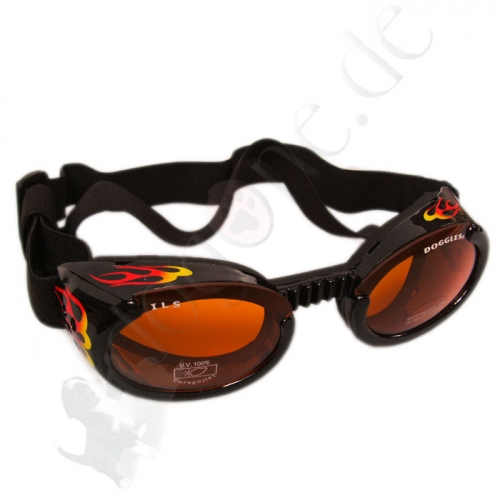 Hundesonnenbrille schwarz