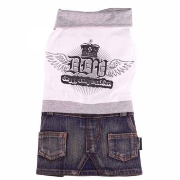 Doggydolly Jeanskleid DDY fÃ¼r Hunde