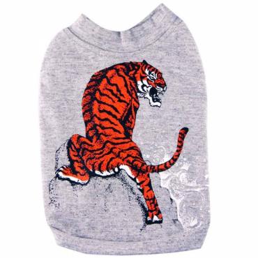 Shirt Tiger grau