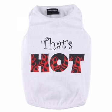 Hundeshirt That's Hot weiÃ