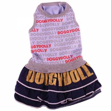 Doggydolly Jeanskleid beige fÃ¼r Hunde