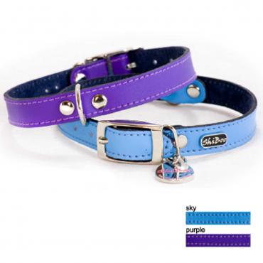 Hundehalsband Matt-15 35x1,5cm purple
