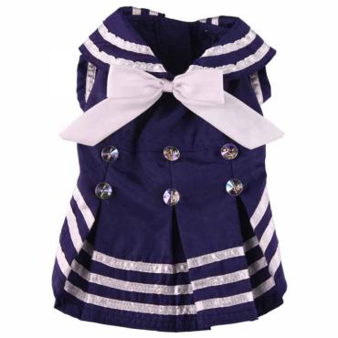 Doggydolly Marinekleid blau fÃ¼r Hunde